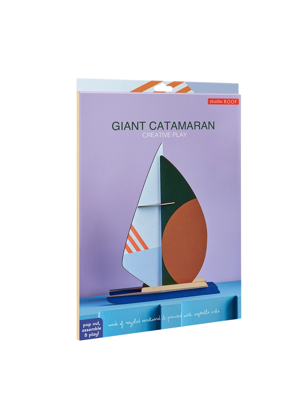 Giant Catamaran - 3D DIY Wall Art Kit