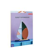 Giant Catamaran - 3D DIY Wall Art Kit