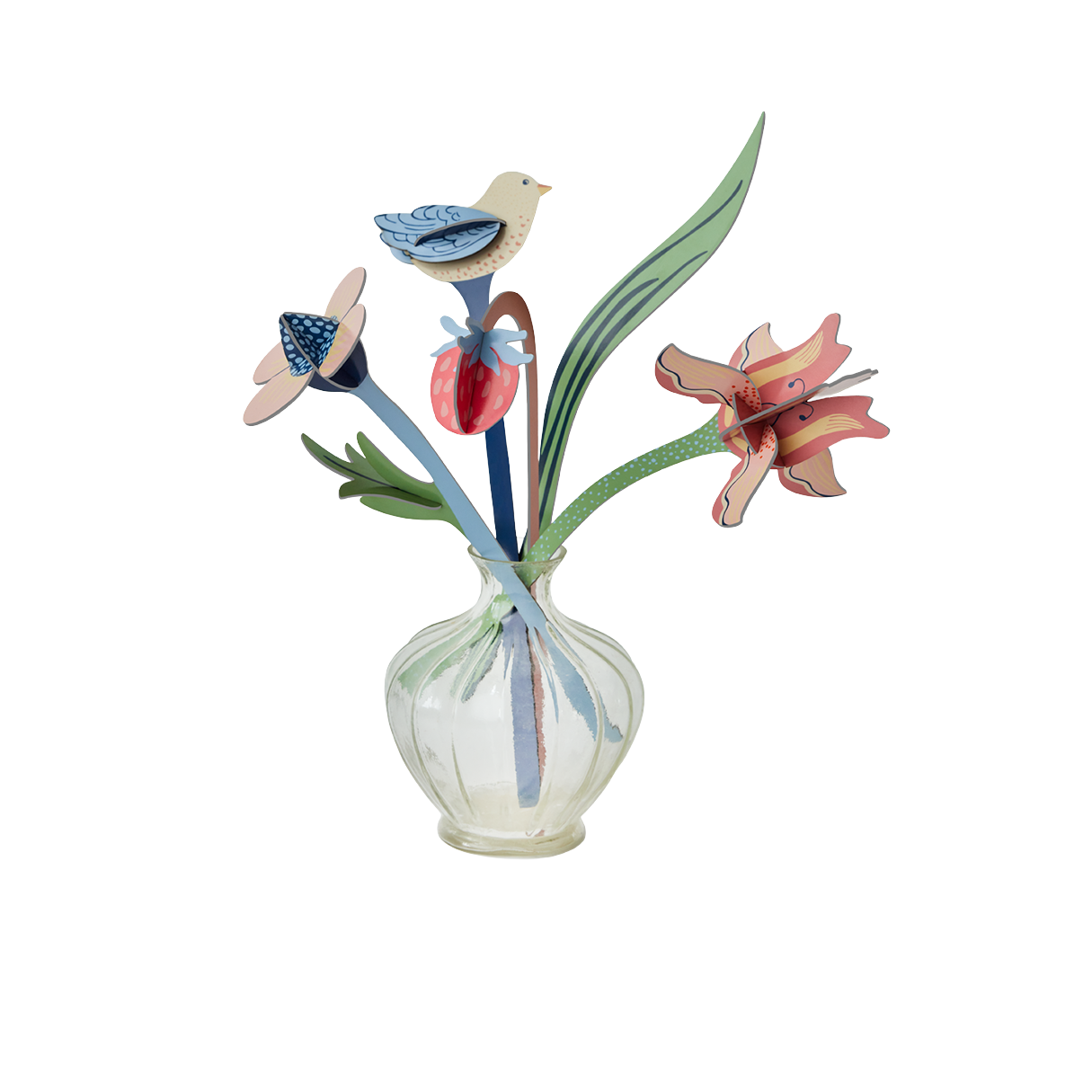 William Morris Bouquet - 3D DIY Craft Kit