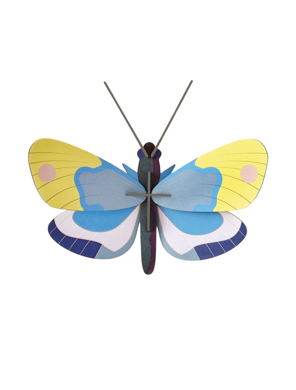 Yellow Monarch Butterfly - 3D DIY Wall Art Kit