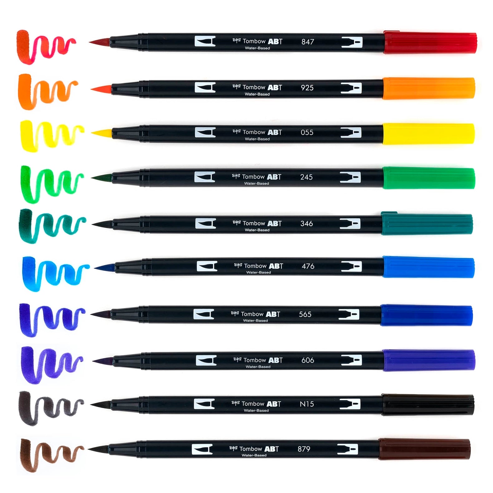 Primary Dual Brush Art Markers - 10 Pk