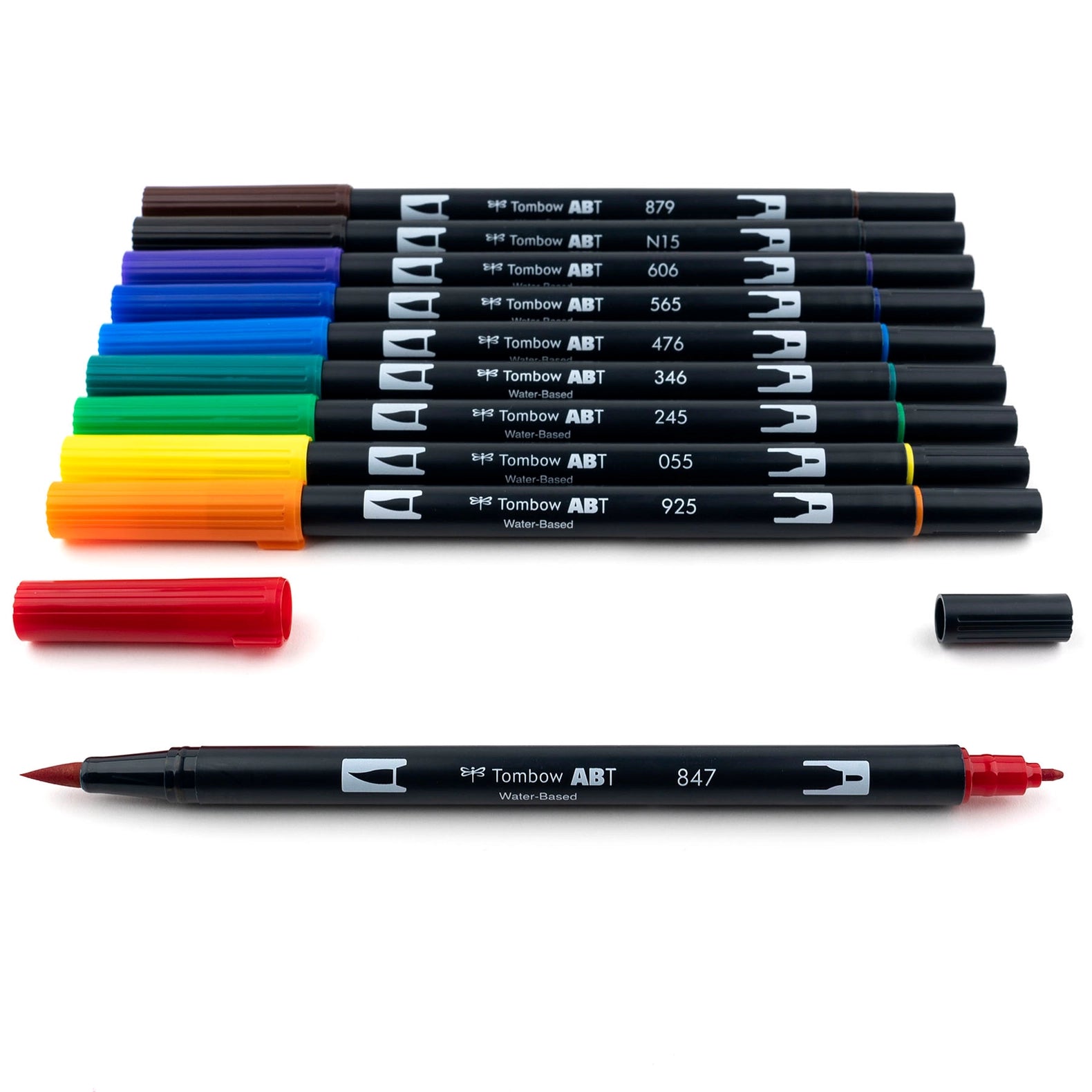 Primary Dual Brush Art Markers - 10 Pk