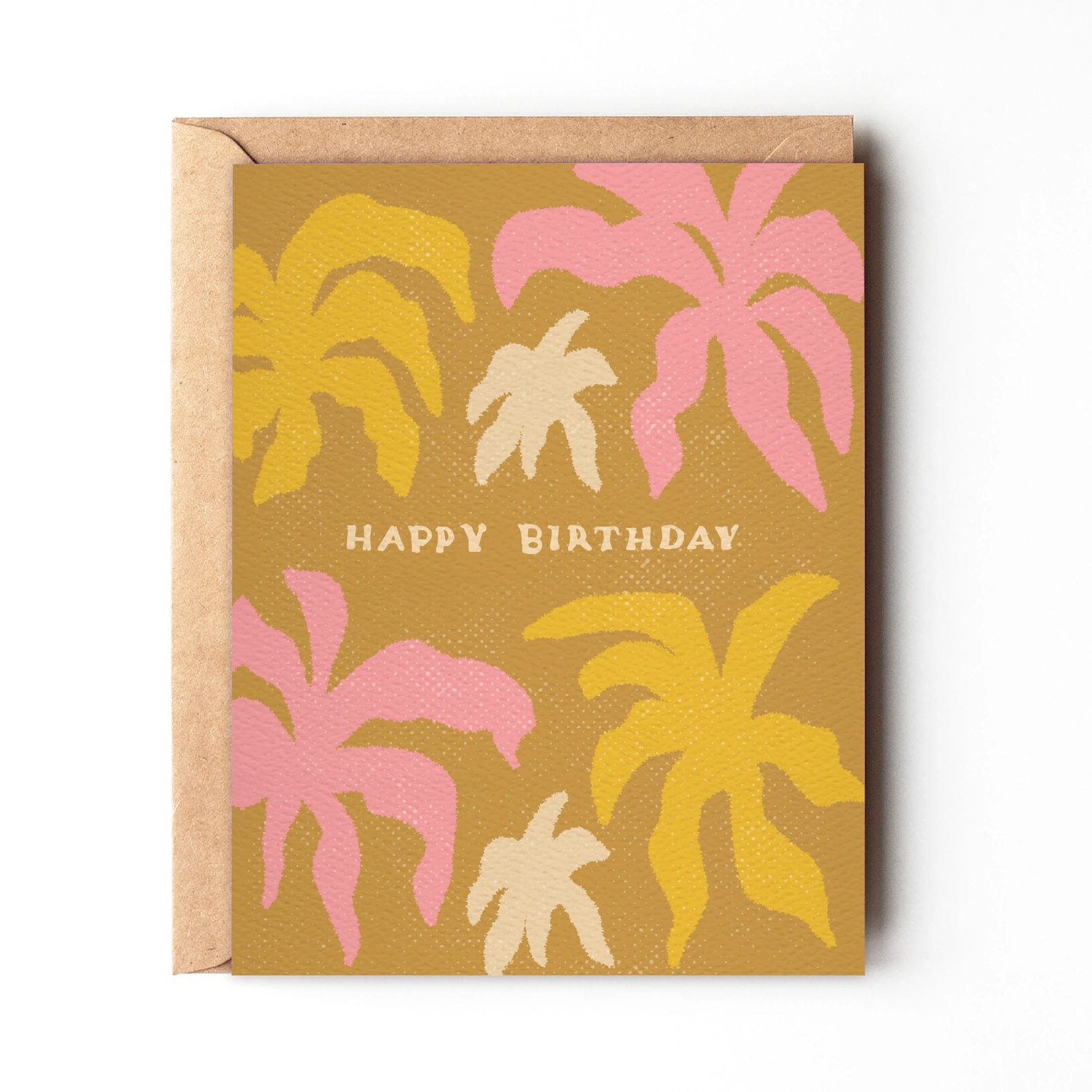 Vintage Palms - Greeting Card