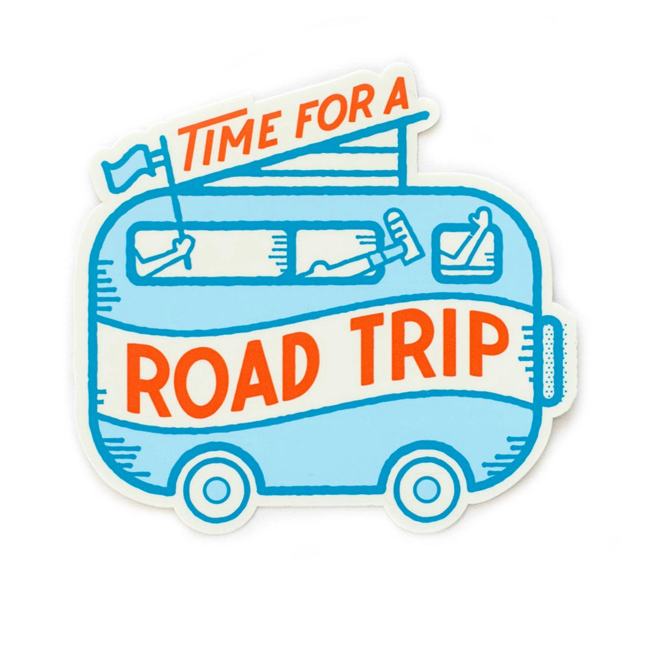 Time For A Roadtrip - Sticker