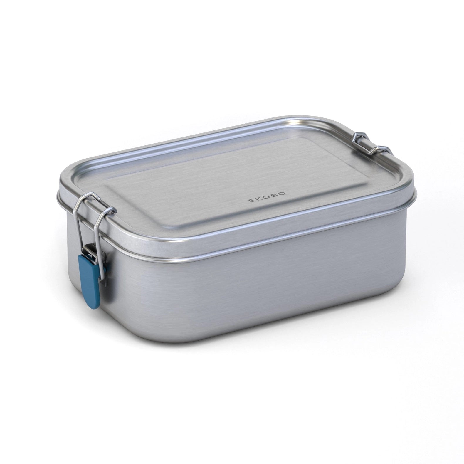 Stainless Steel Lunch Box with Heat Safe Insert - Blue Abyss