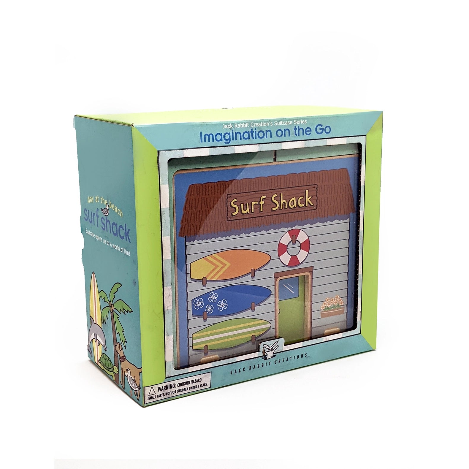 Surf Shack, Eco Friendly Magnetic Wood Toy