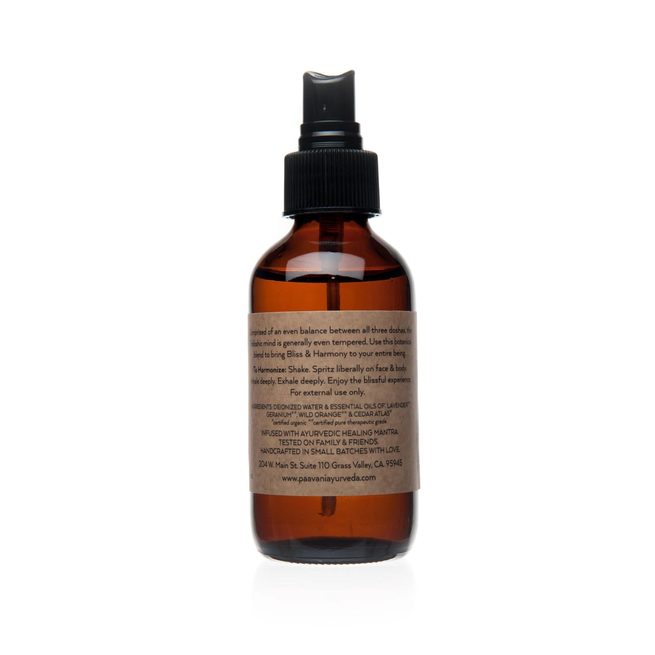 Tridoshic Aromatherapy Spritzer