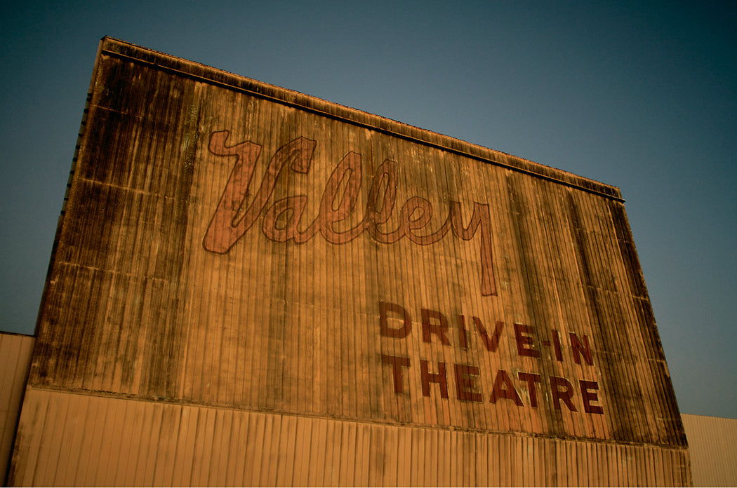 Valley Drive In, Fine Art Print