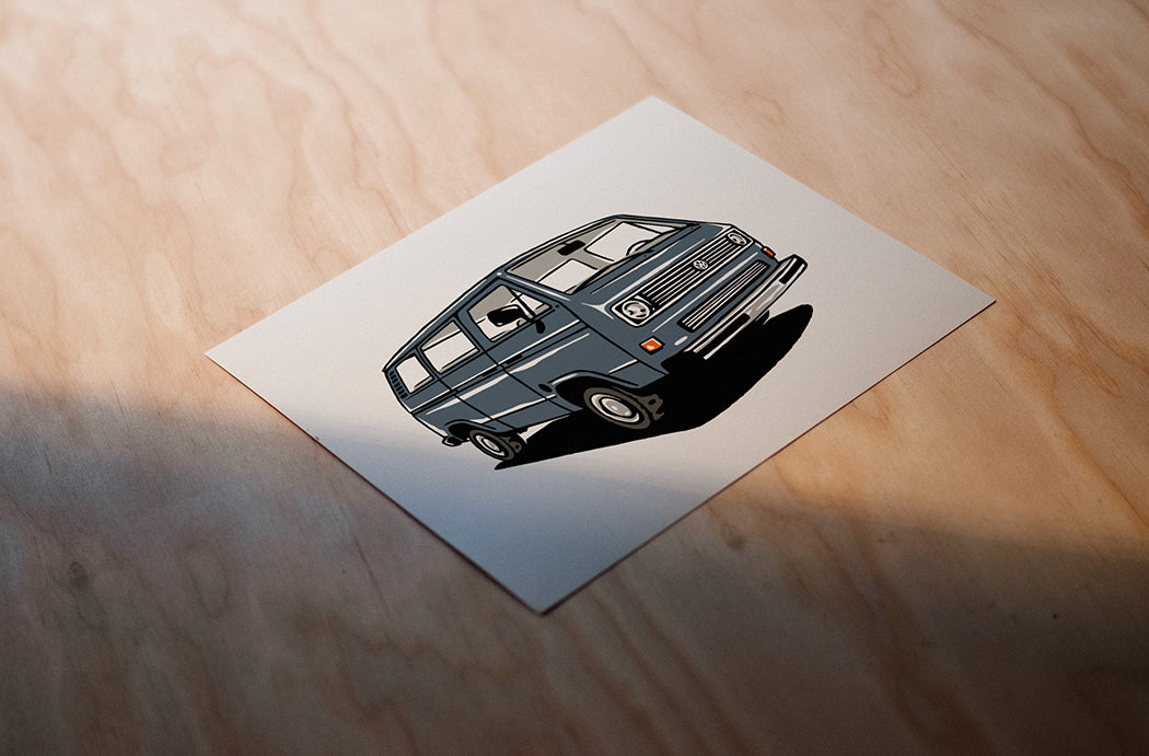 Vanagon Art Print