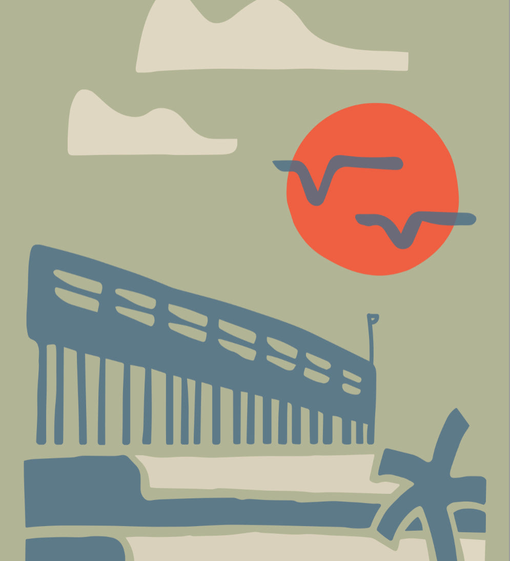 Ventura Pier Print by Andrew Rodriguez