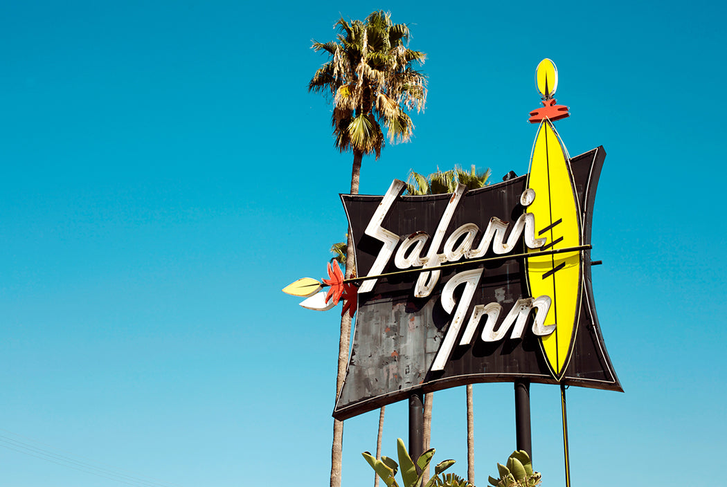 Safari Inn Fine Art Print