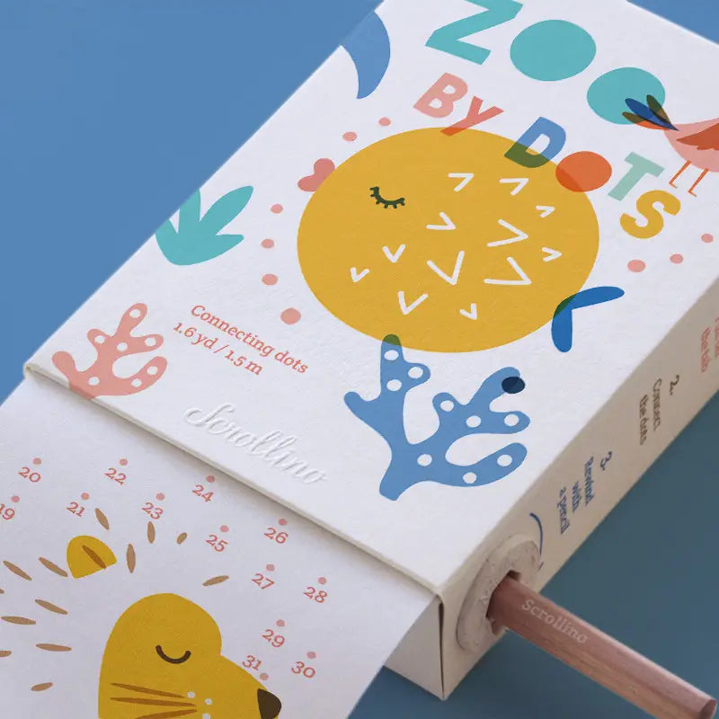 Zoo Dot to Dot Scroll