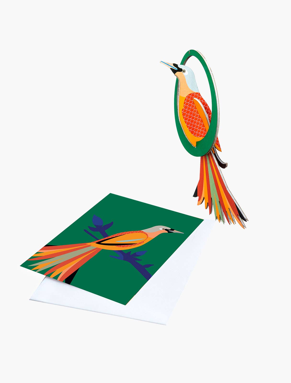 Swinging Lady Obi - 3D Craft Kit Greeting Card