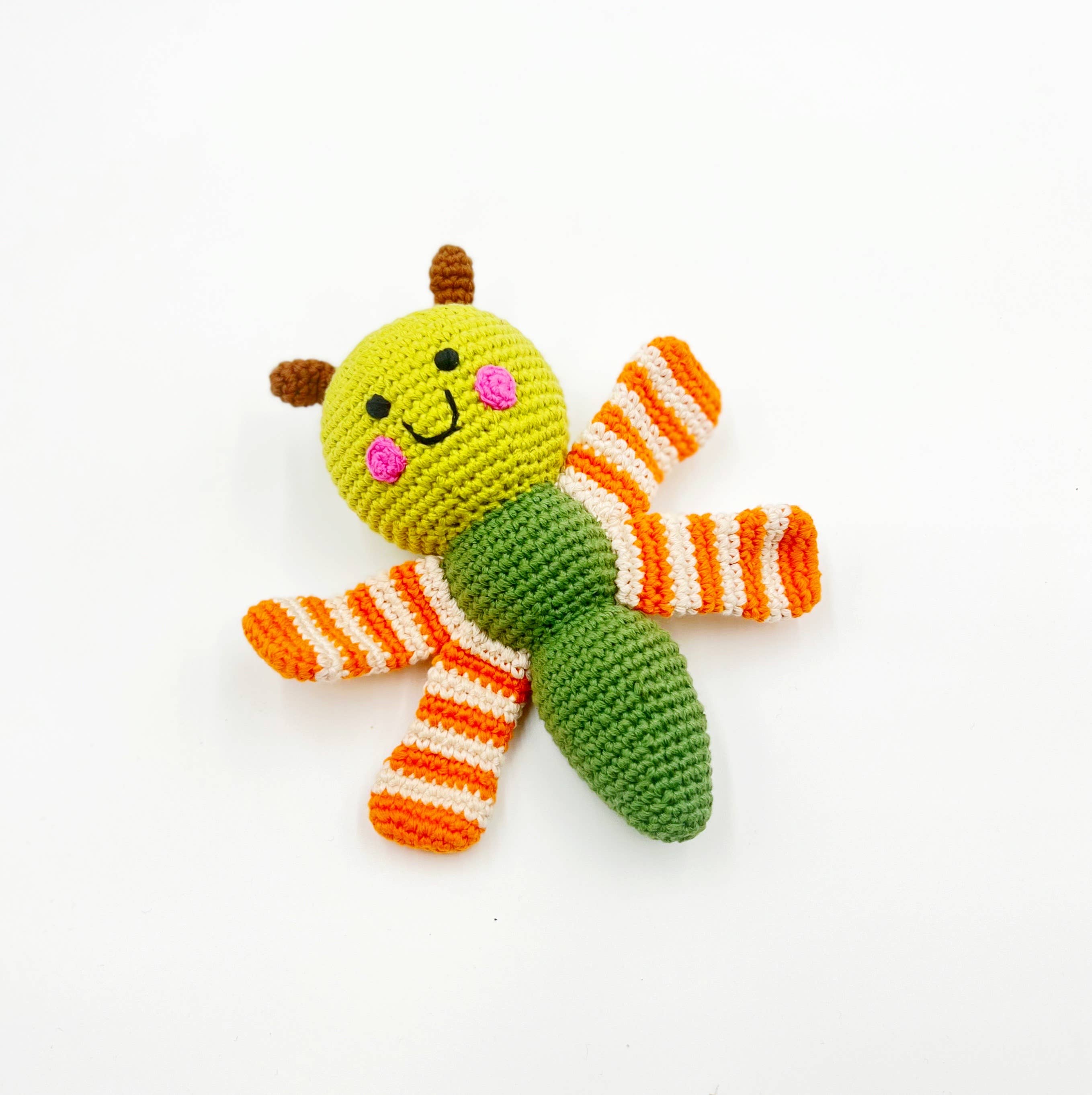 Plush Dragonfly Toy Rattle