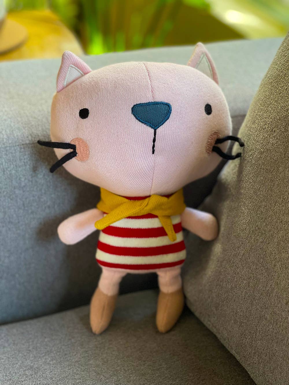 Remi the Organic Cotton Cat - Pink