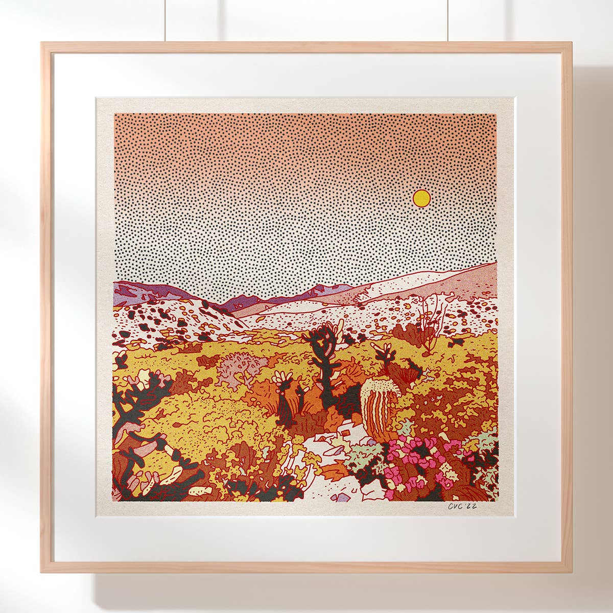 Desert Mountain #32 by Caroline Clark