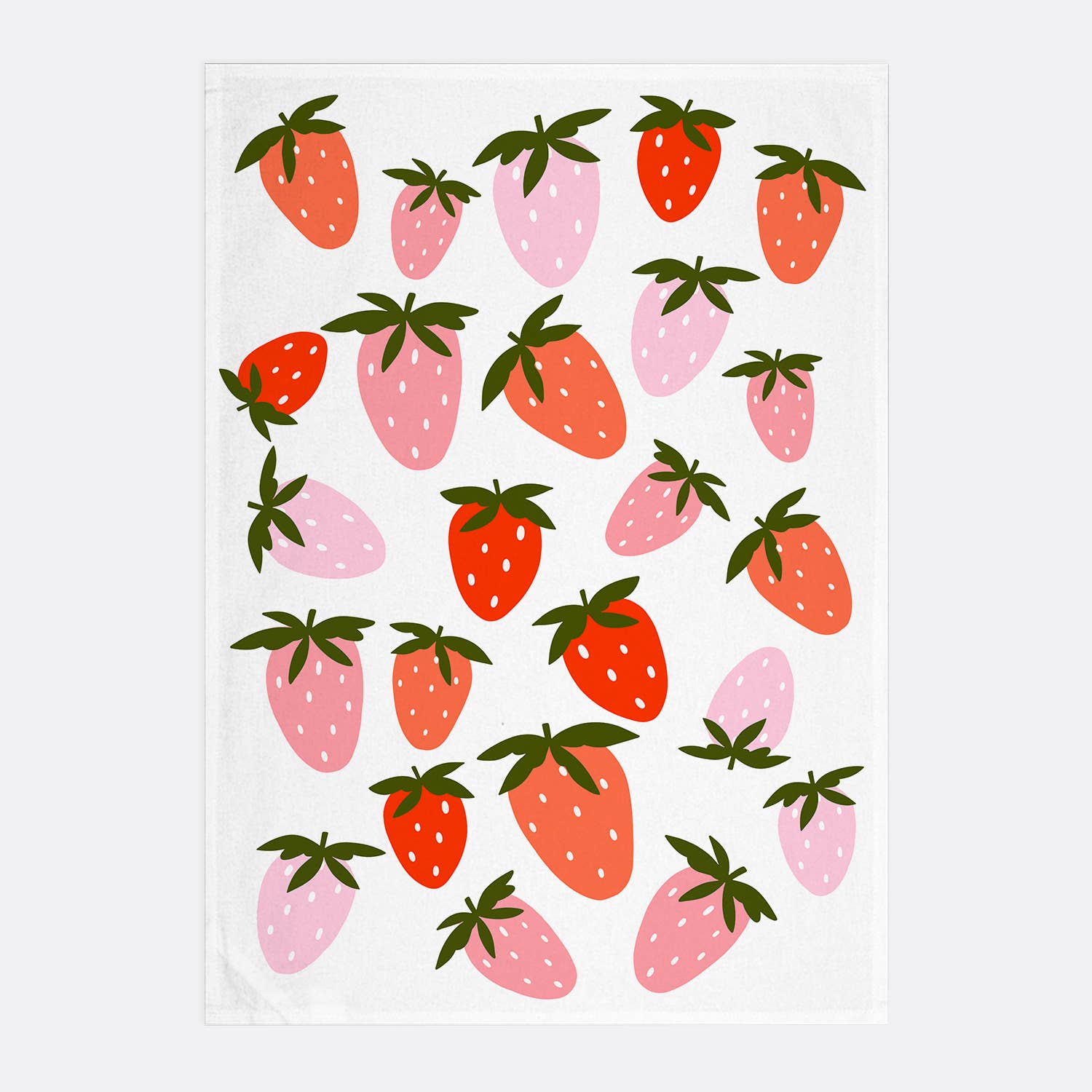 Have A Nice Day - Strawberry Field Tea Towel