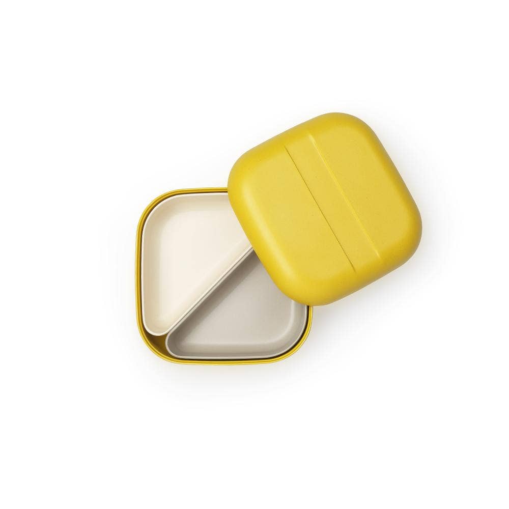 Square Eco Friendly Bento Lunch Box -Lemon