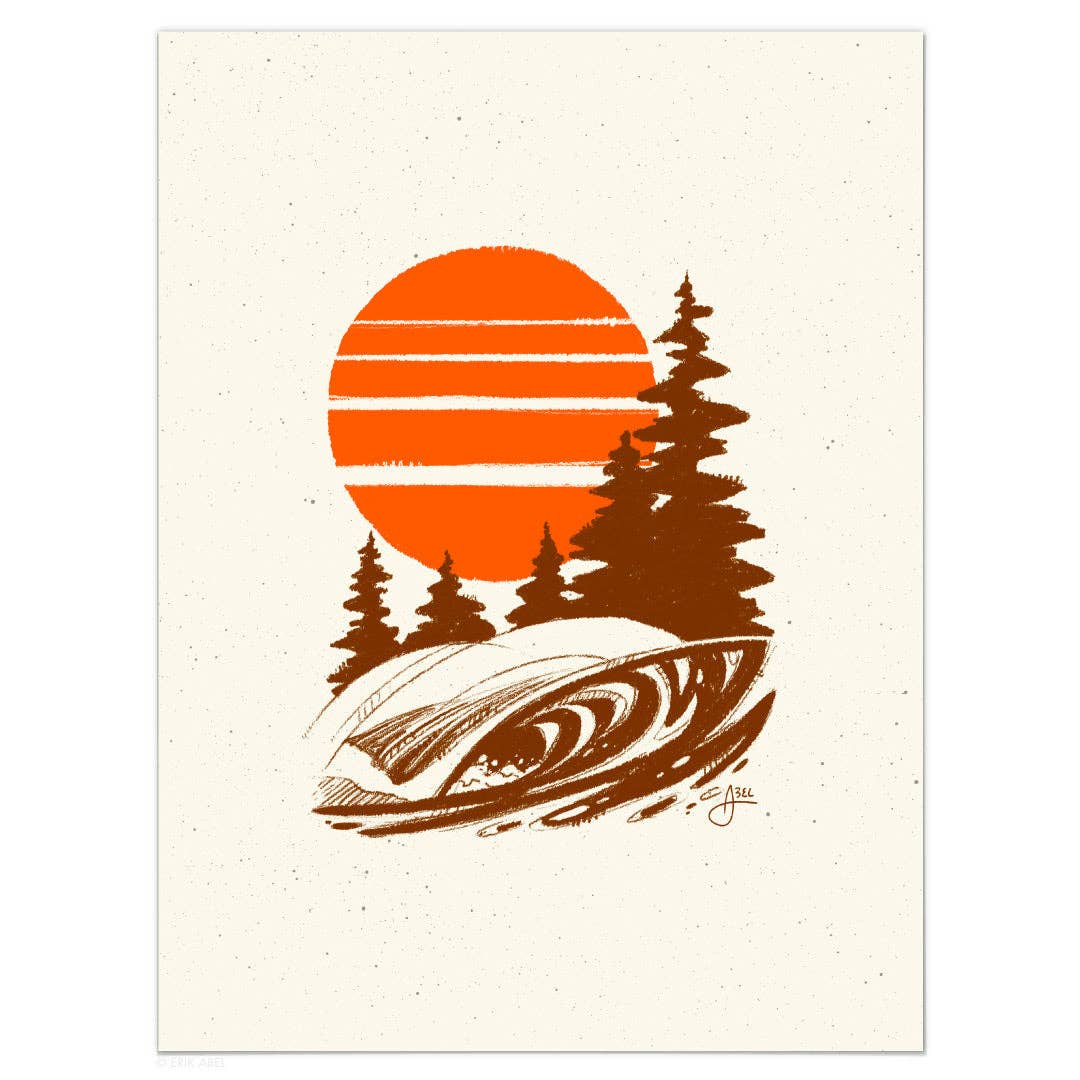 PNW Sol Fine Art Print by Abel Arts