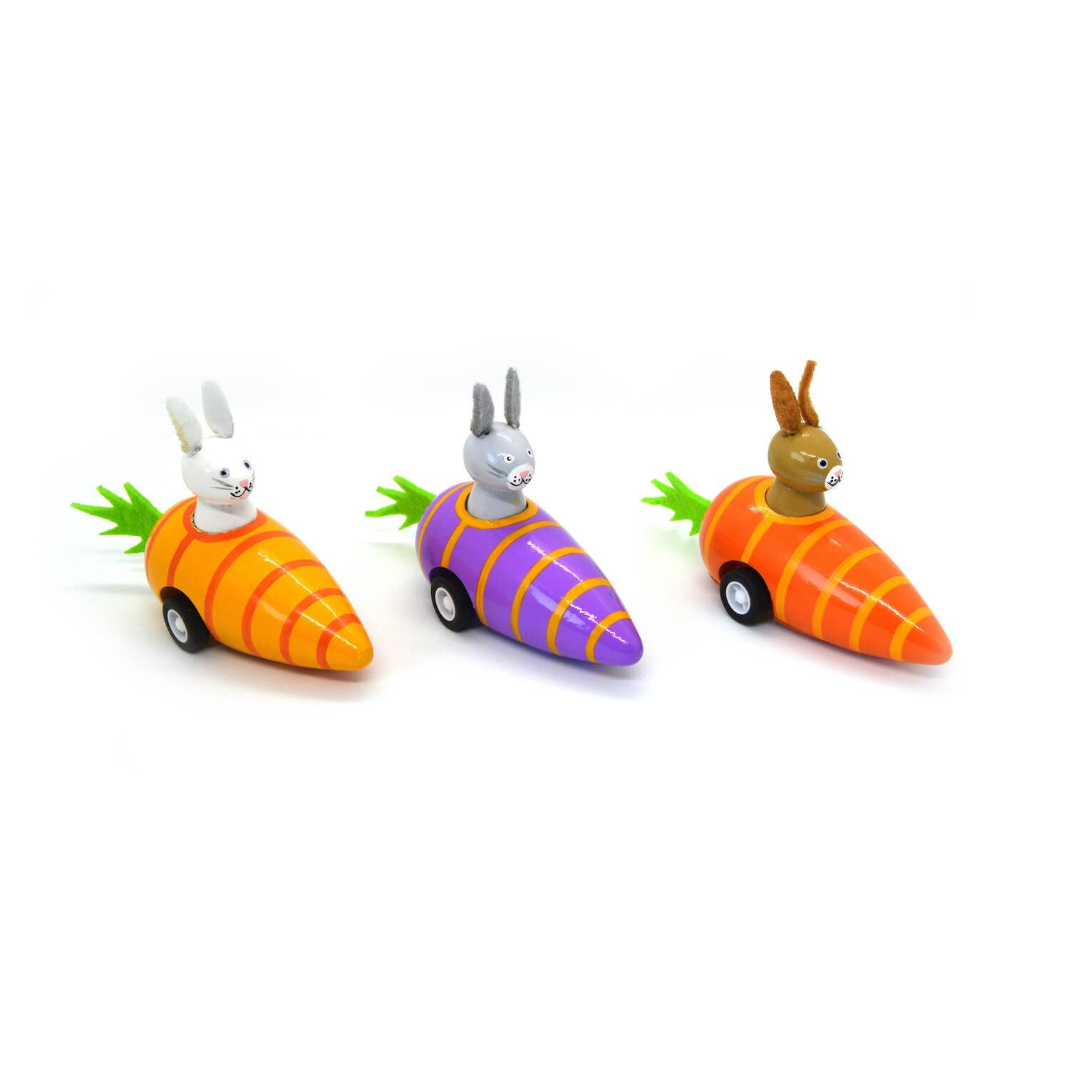 Pull Back Bunny in Carrot Racer