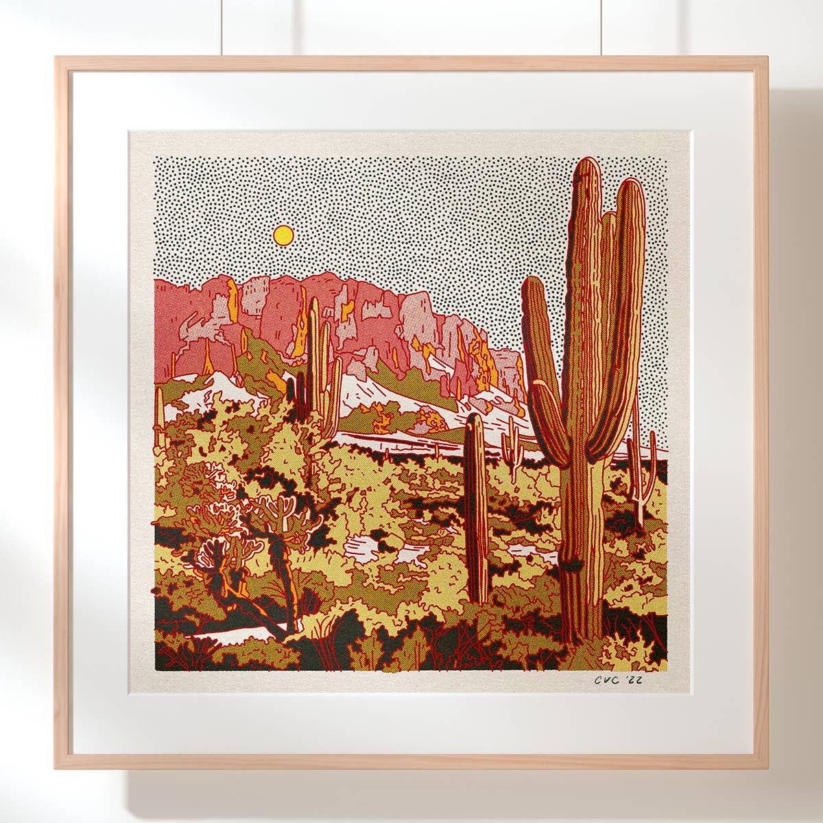 Desert Mountain #35 by Caroline Clark