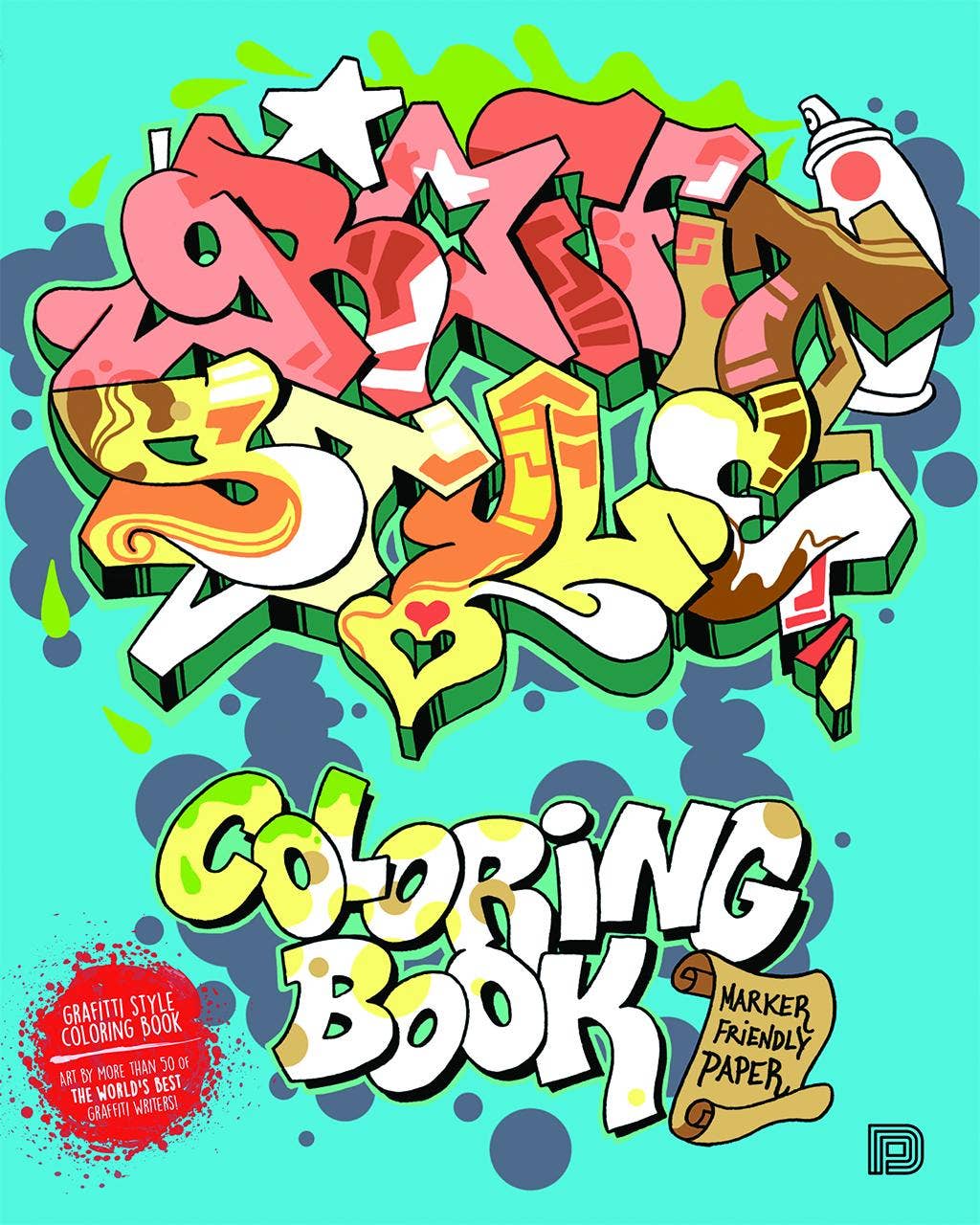SCB - Graffiti Style Coloring Book