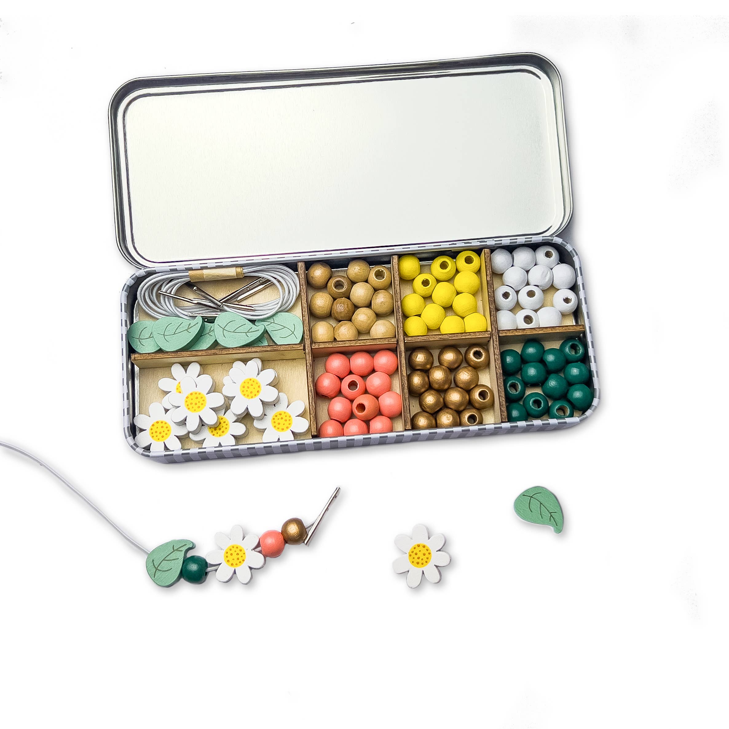 Daisy Bracelet Bead Kit - 5 Bracelets