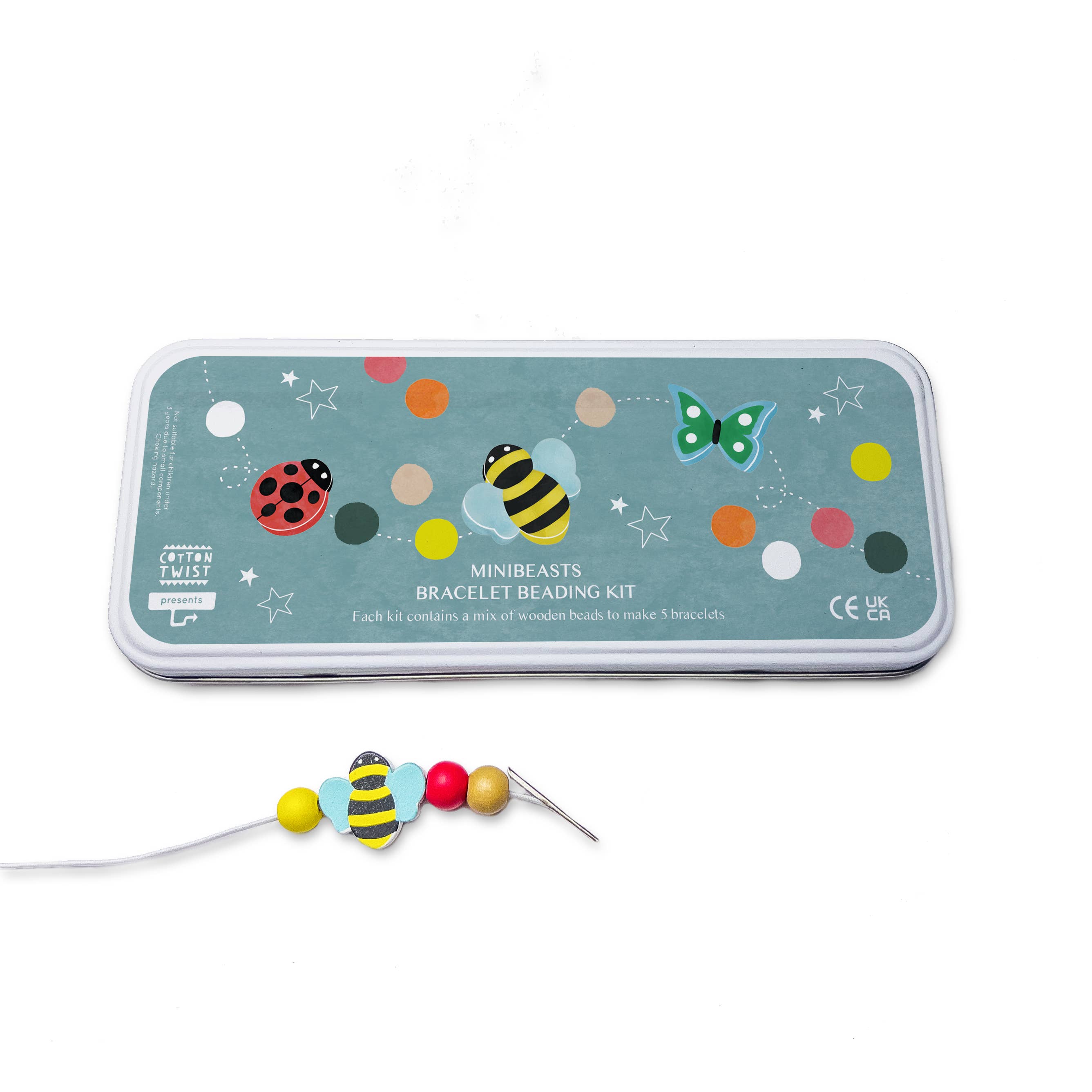 Minibeast Bracelet Bead Kit - 5 Bracelets
