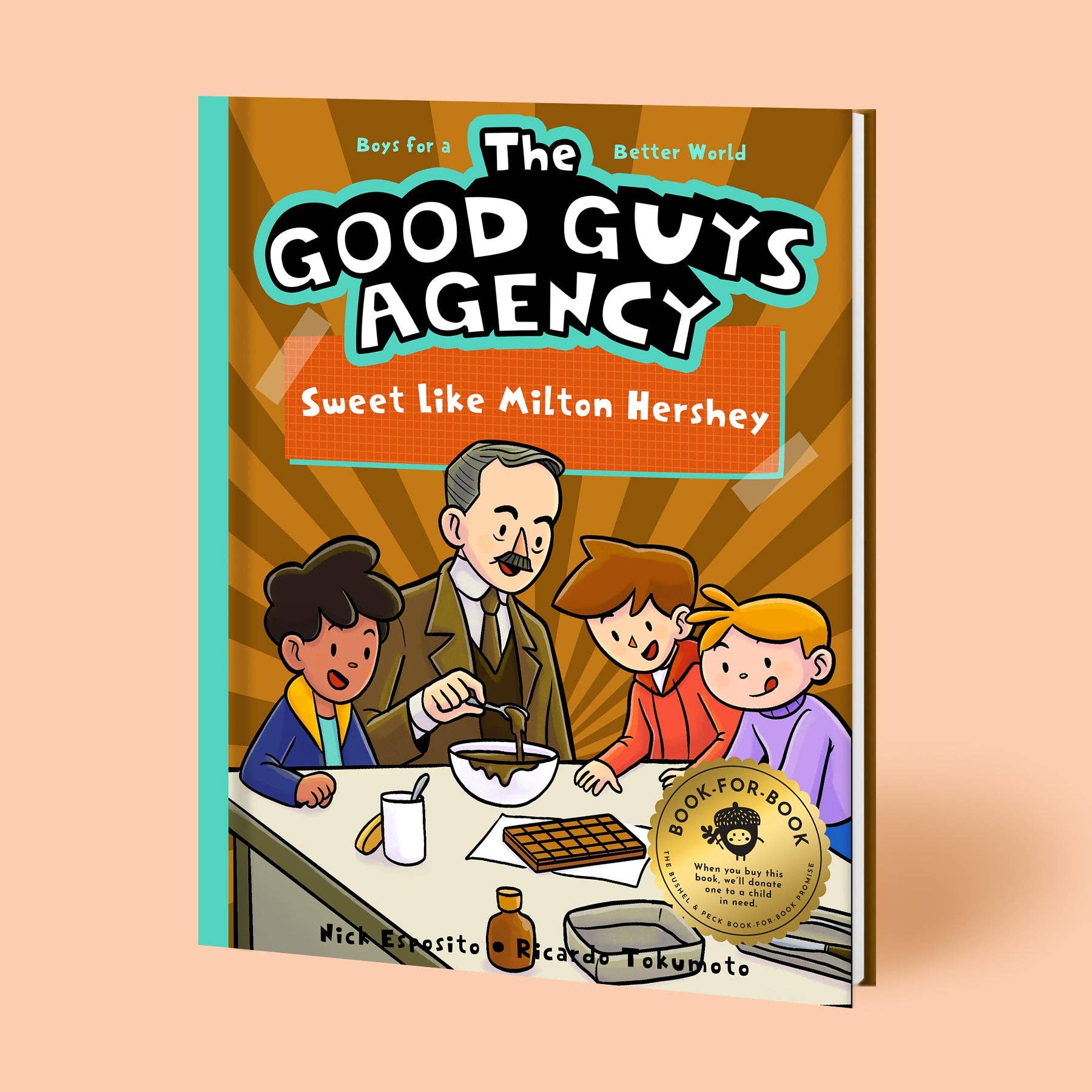 Sweet Like Milton Hershey (Children's Book Graphic Novel)