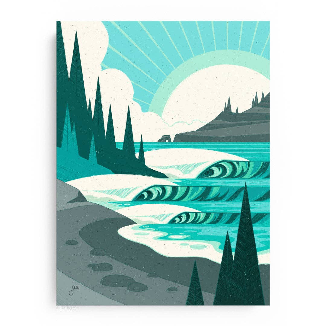 Sitka Moon 9x12 GicleePrint