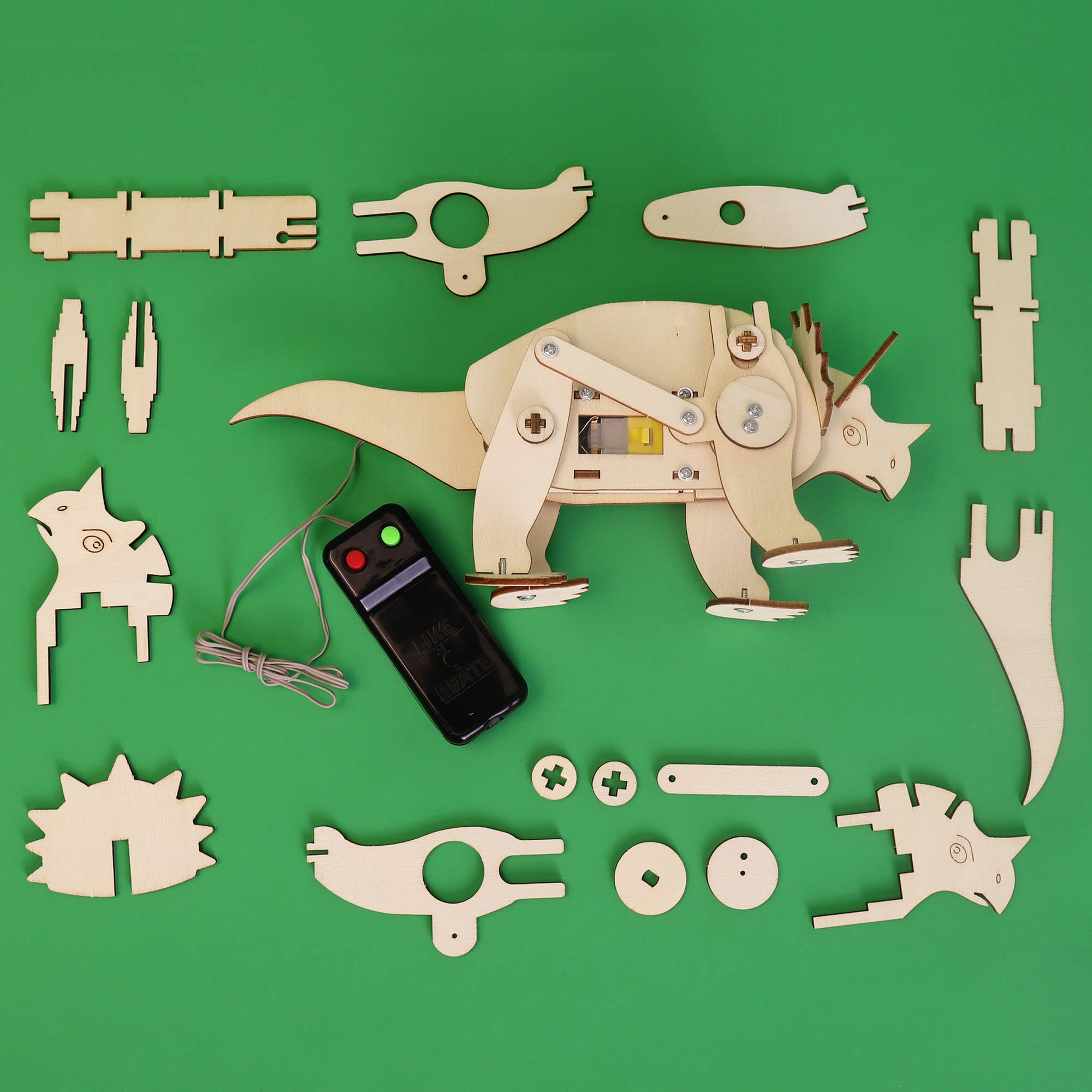 Triceratops, Dinosaur Robot | STEM DIY Kit