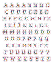 So. Many. Letter Stickers.