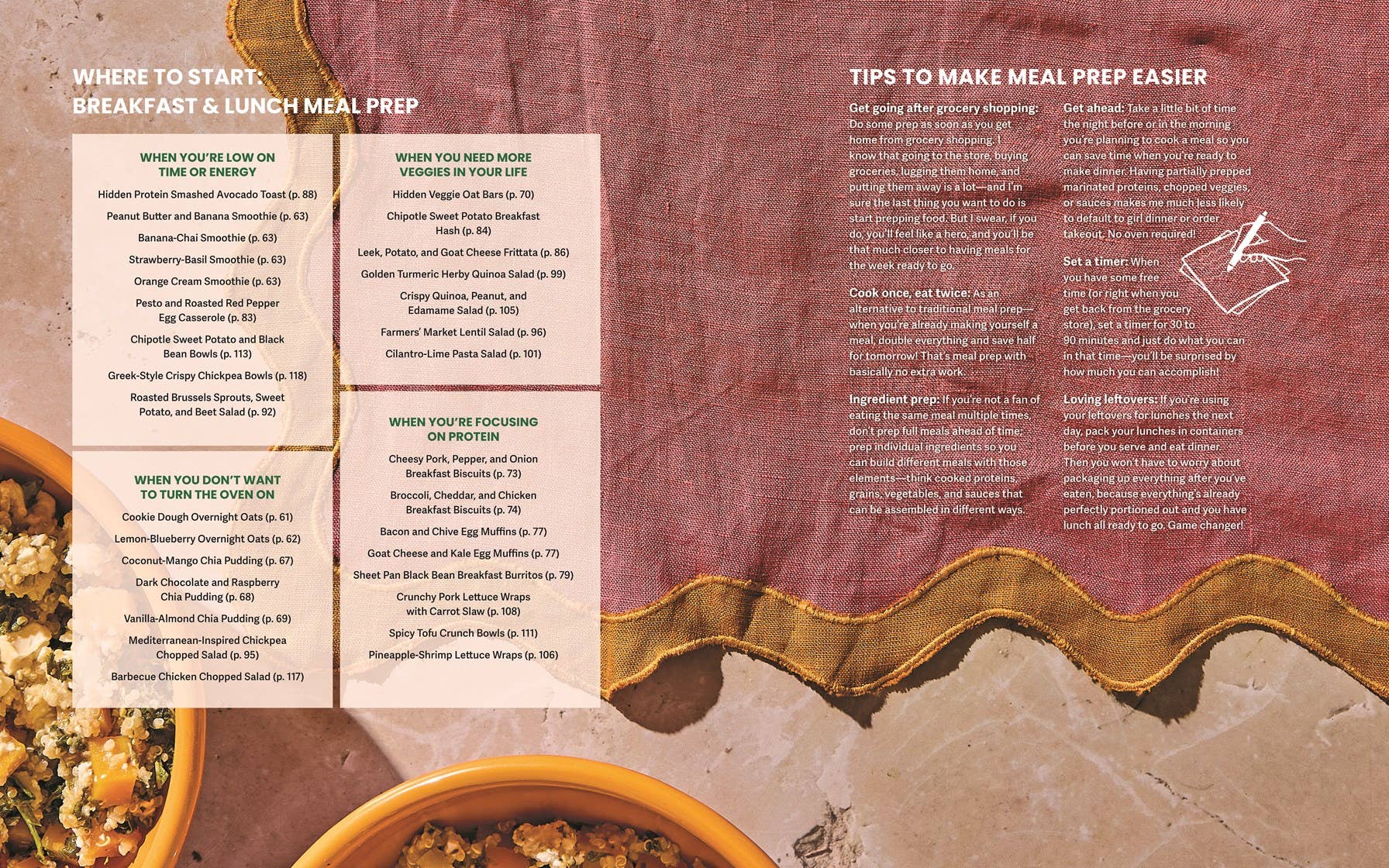 Don’t Think About Dinner | Cookbook