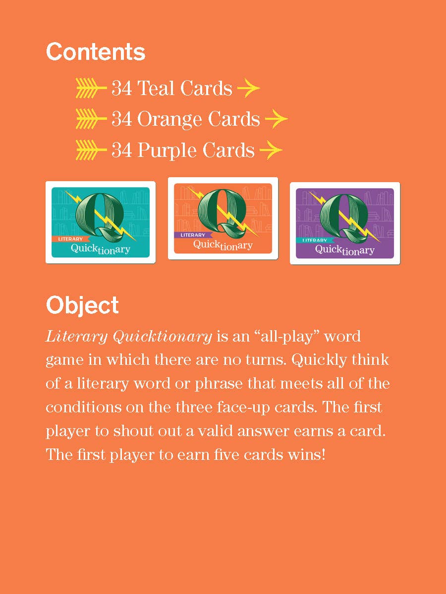 Literary Quicktionary