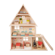 The Big Family Wooden Playhouse