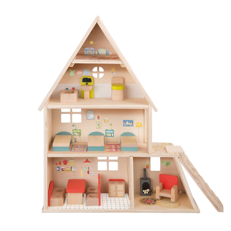 The Big Family Wooden Playhouse