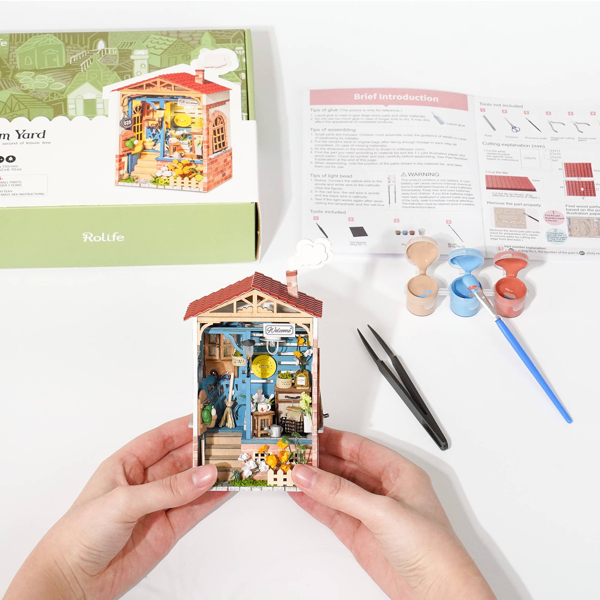 Dream Yard: DIY Miniature House Kit