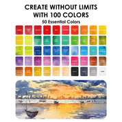 All-In-One Premium Watercolor Set of 100