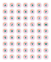 So. Many. Letter Stickers.
