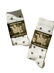STYLE Custom Woven Fat Cap Socks