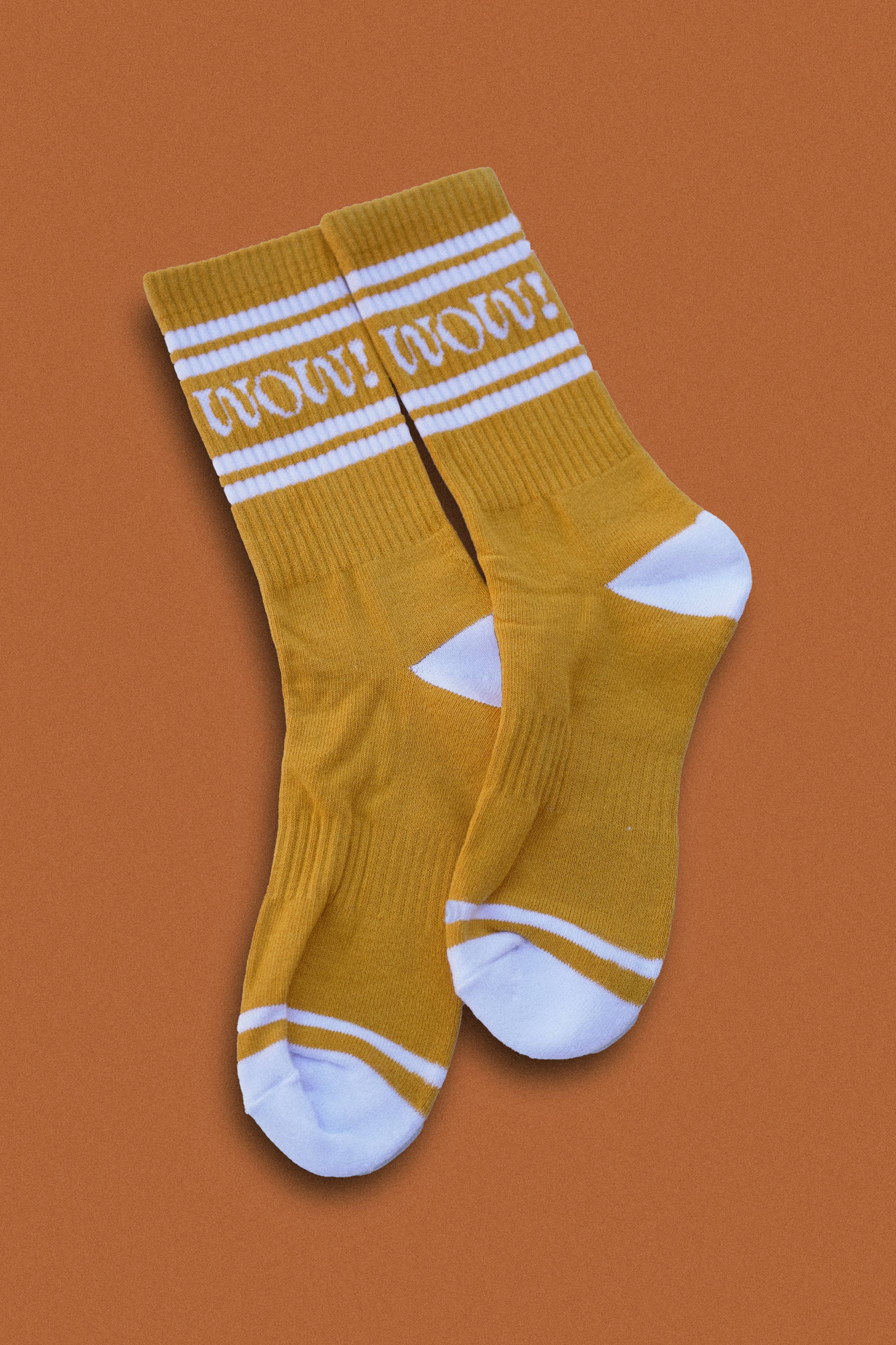 'WOW!’ Socks: One Size Fits All