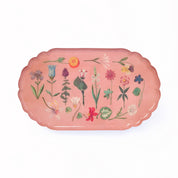 Festival of Flowers - A Scalloped Enamel Tray