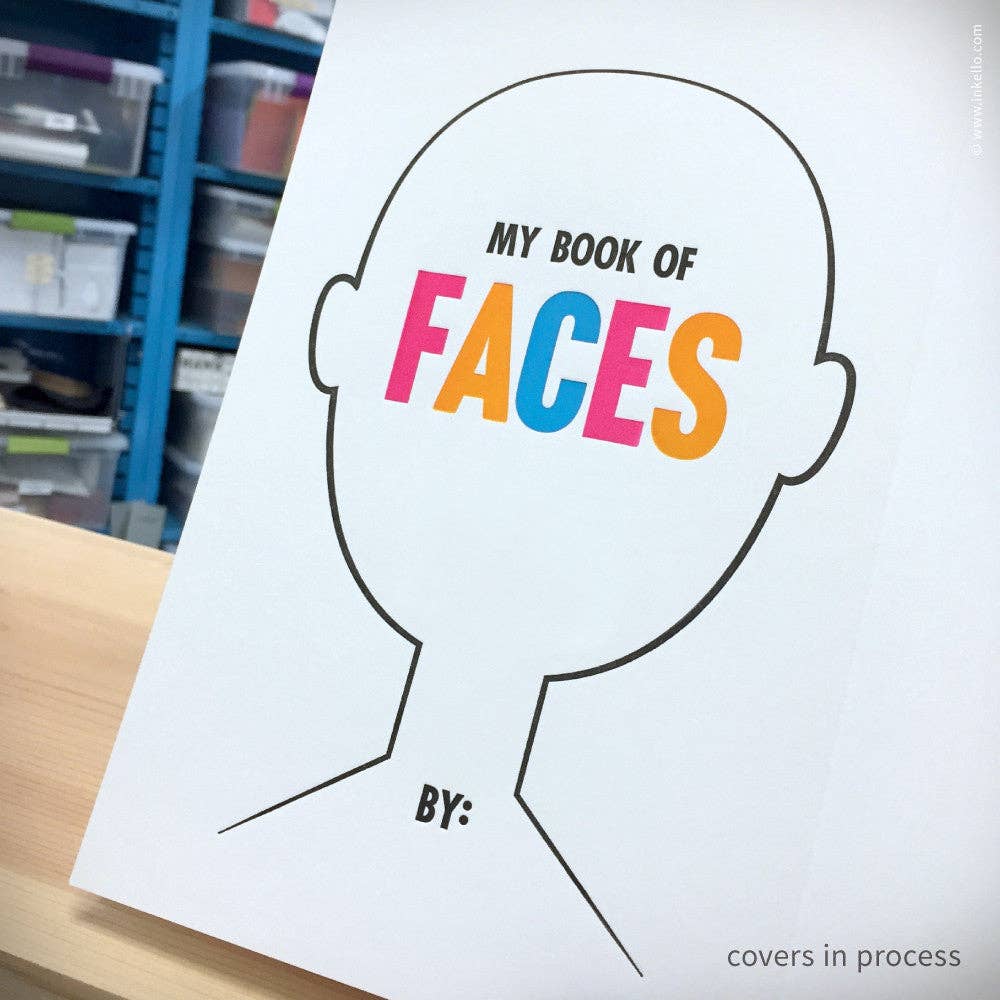 My Book of Faces Four-Panel Sketchbook