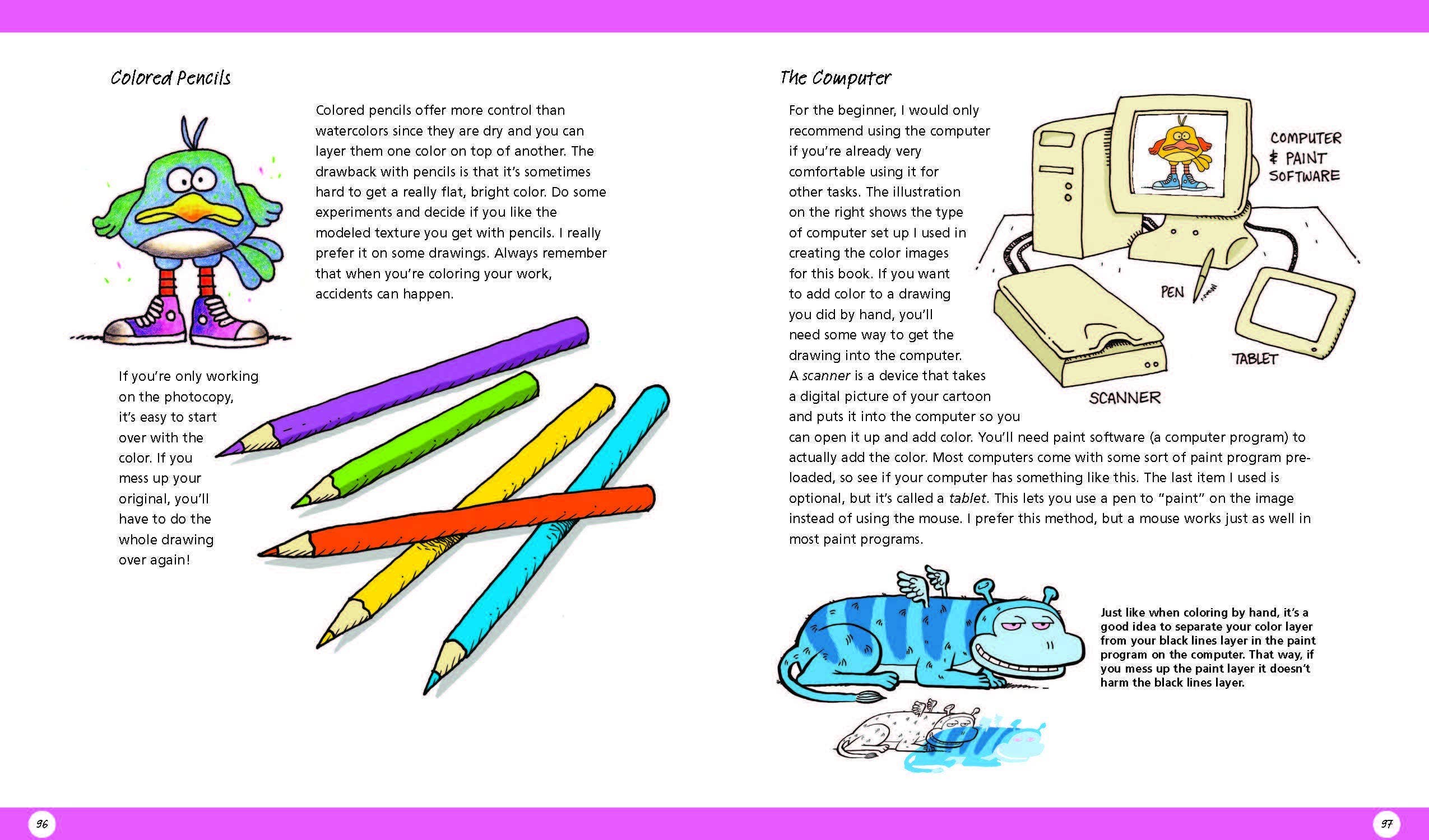 Art for Kids: Cartooning by Art Roche