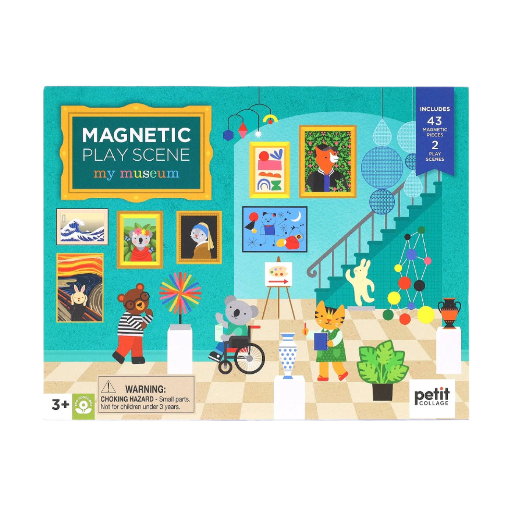 My Museum Magnetic Play Scene