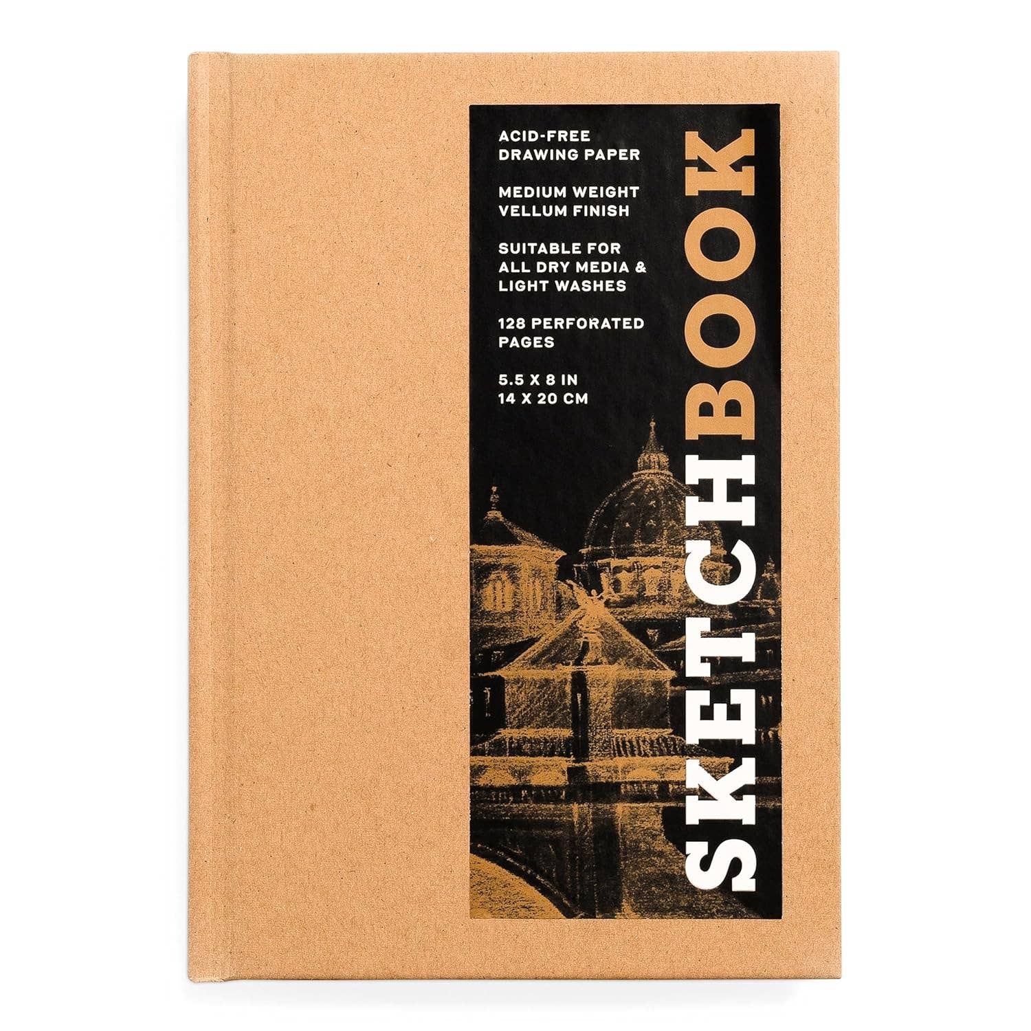Small Sketchbook 5.5 x 8" - Bound (Kraft)