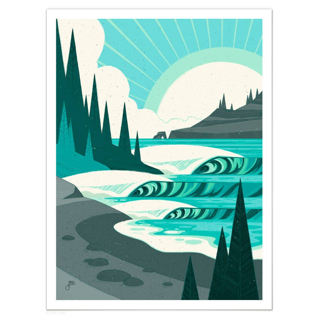 Sitka Moon 9x12 GicleePrint
