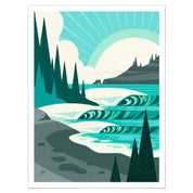 Sitka Moon 9x12 GicleePrint