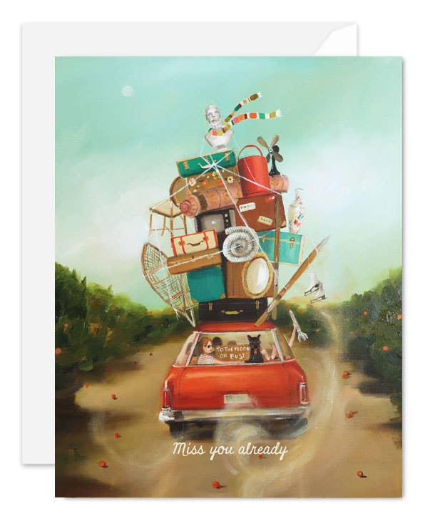 Miss You Already Greeting Card