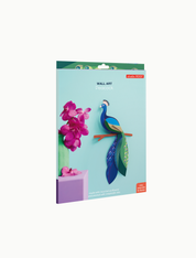 Peacock Paradise Bird 3D DIY Wall Art